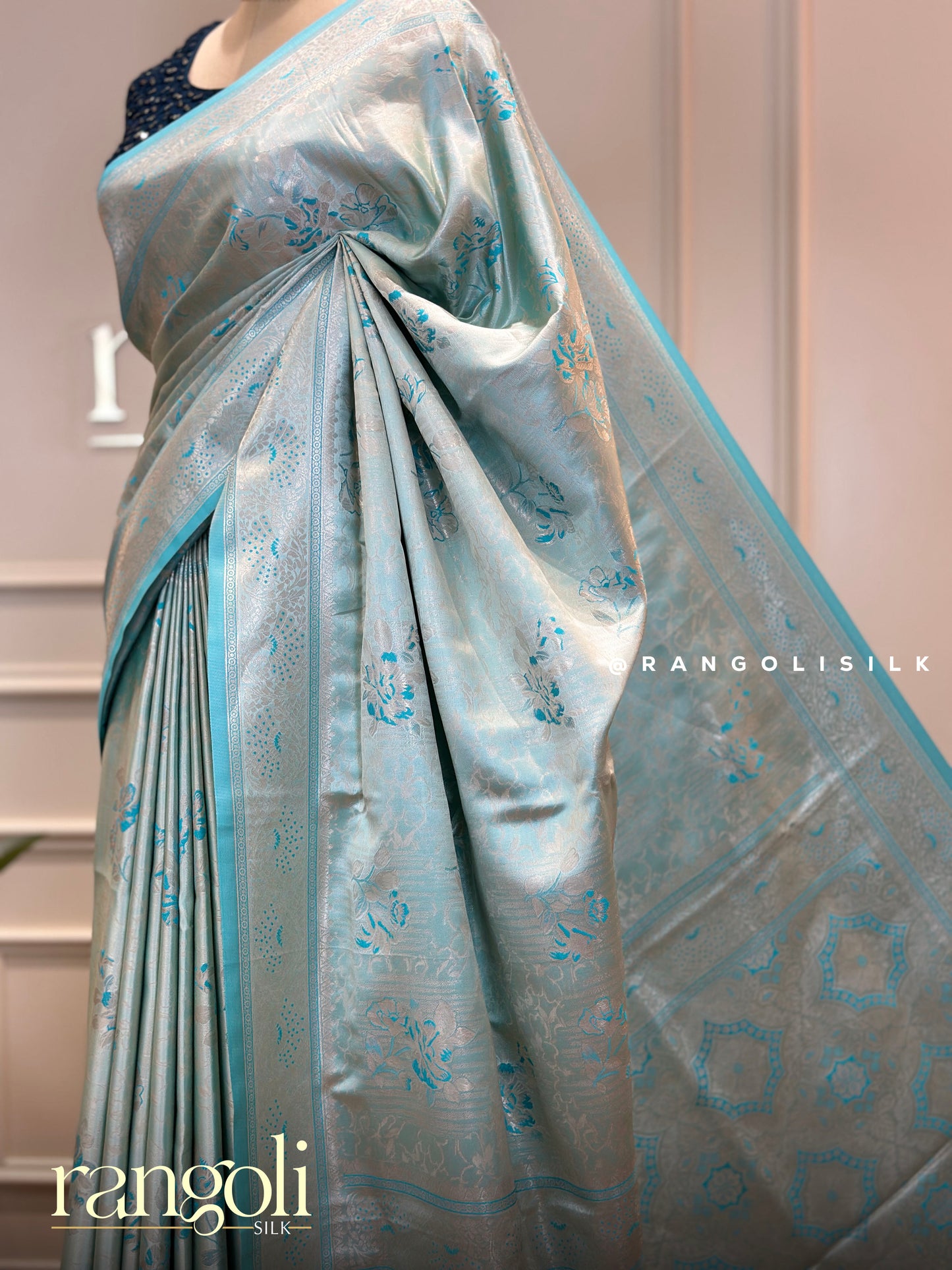 Timeless Banarasi Silk Sarees – Pastel Elegance with Intricate Zari Work - Post 585