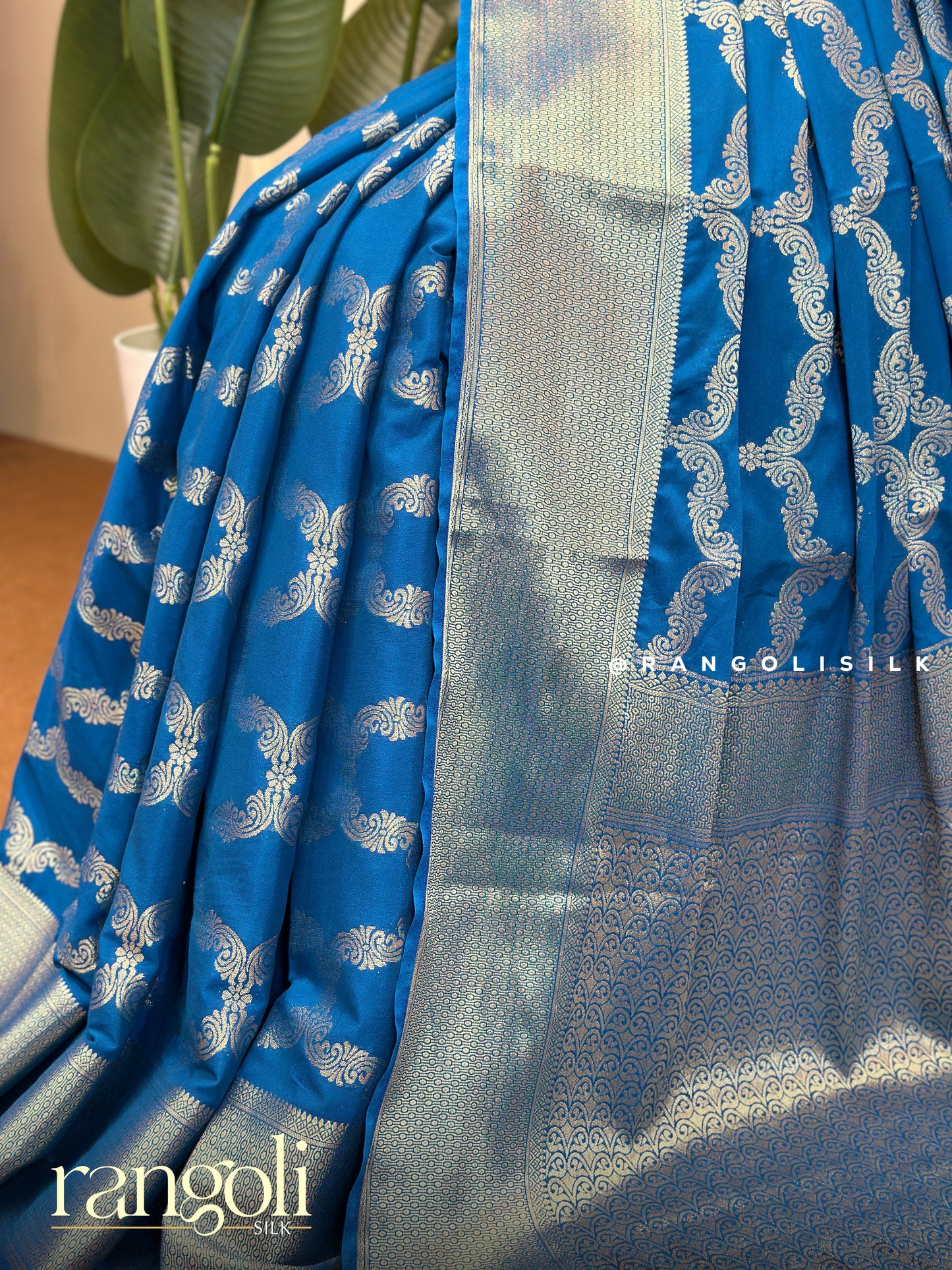 Timeless Semi Mysore Silk Sarees with Subtle Woven Patterns - Post 704