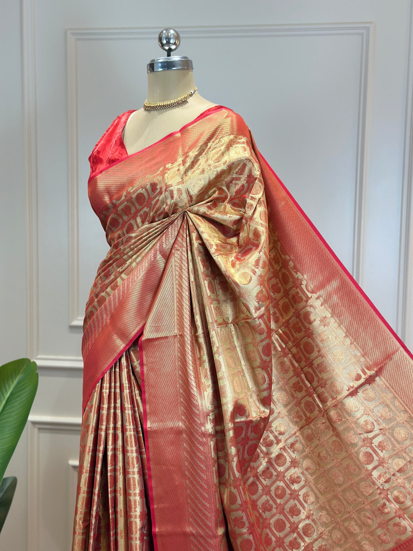 Semi Tissue Silk Saree with Soft Shimmer - Post 765