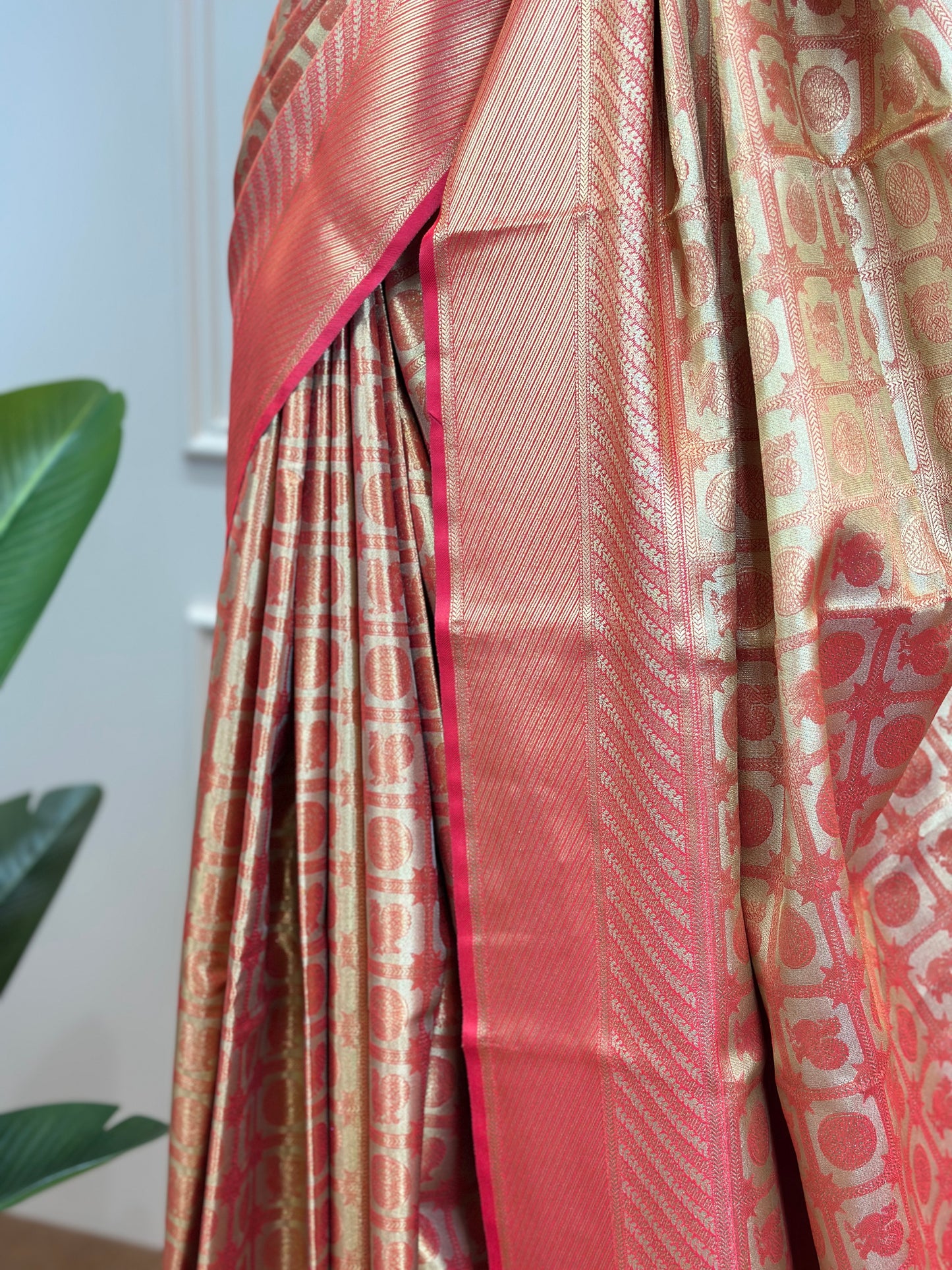 Semi Tissue Silk Saree with Soft Shimmer - Post 765