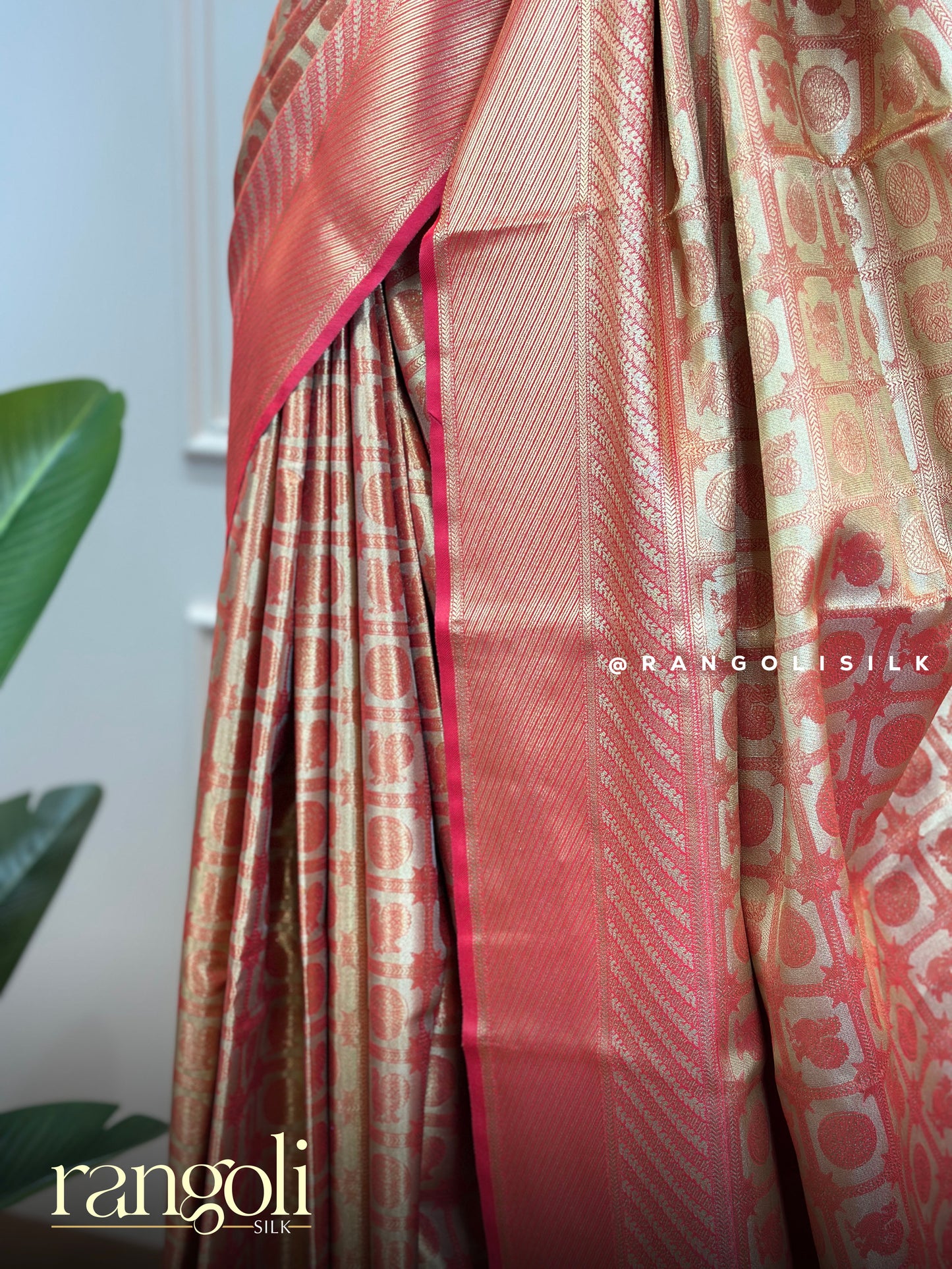 Semi Tissue Silk Saree with Soft Shimmer - Post 765