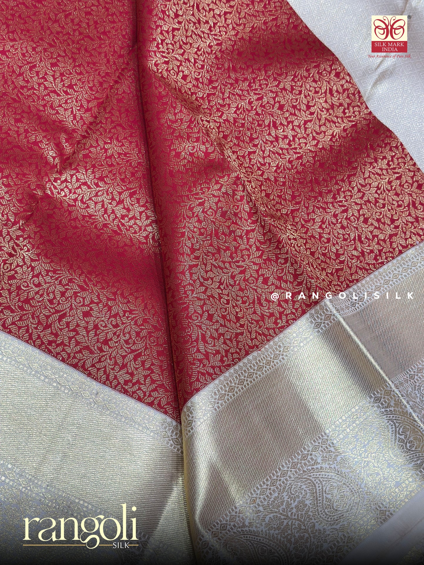 Pure Kanjivaram Silk Saree in Rich Regal Colours - Post 689