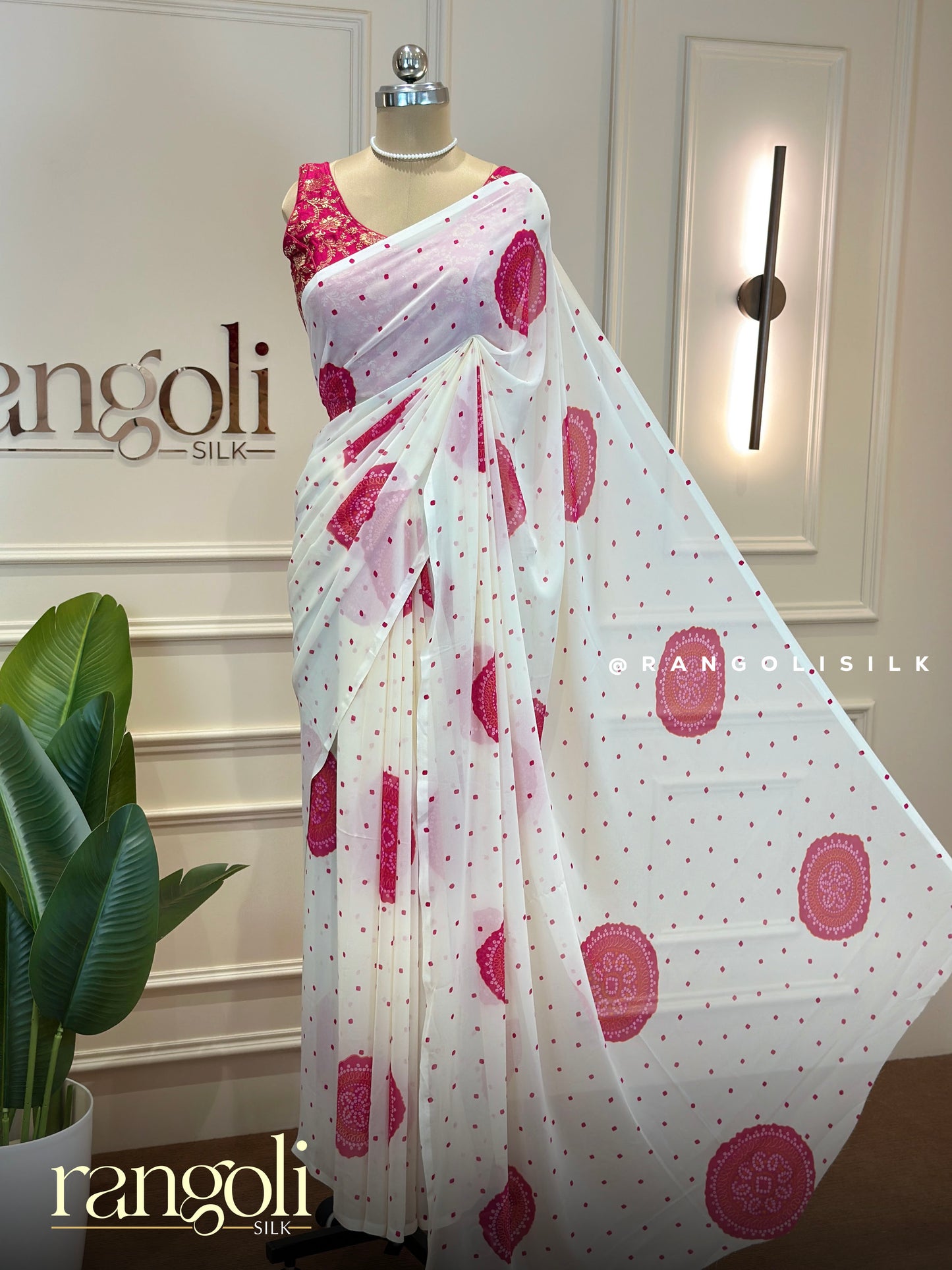 Lightweight Printed Synthetic Saree - Post 892