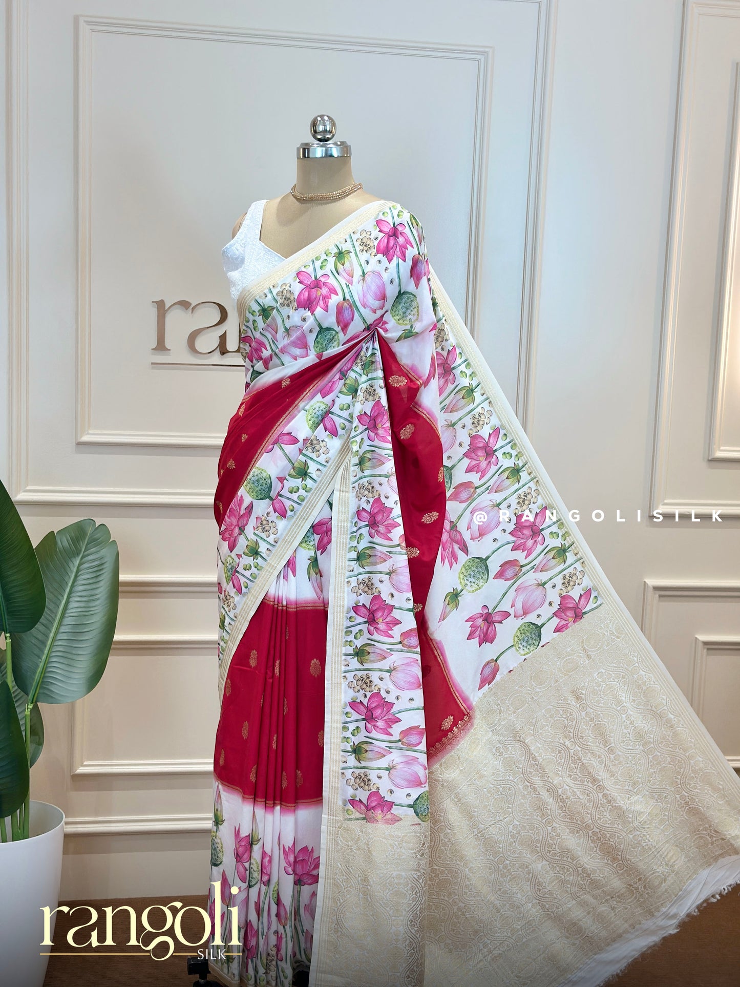 Bright & Bold Kalamkari Crepe Saree – A Blend of Heritage and Modern Elegance - Post 595