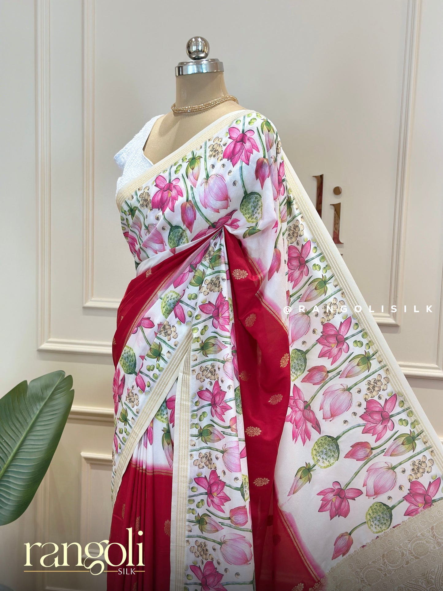 Bright & Bold Kalamkari Crepe Saree – A Blend of Heritage and Modern Elegance - Post 595