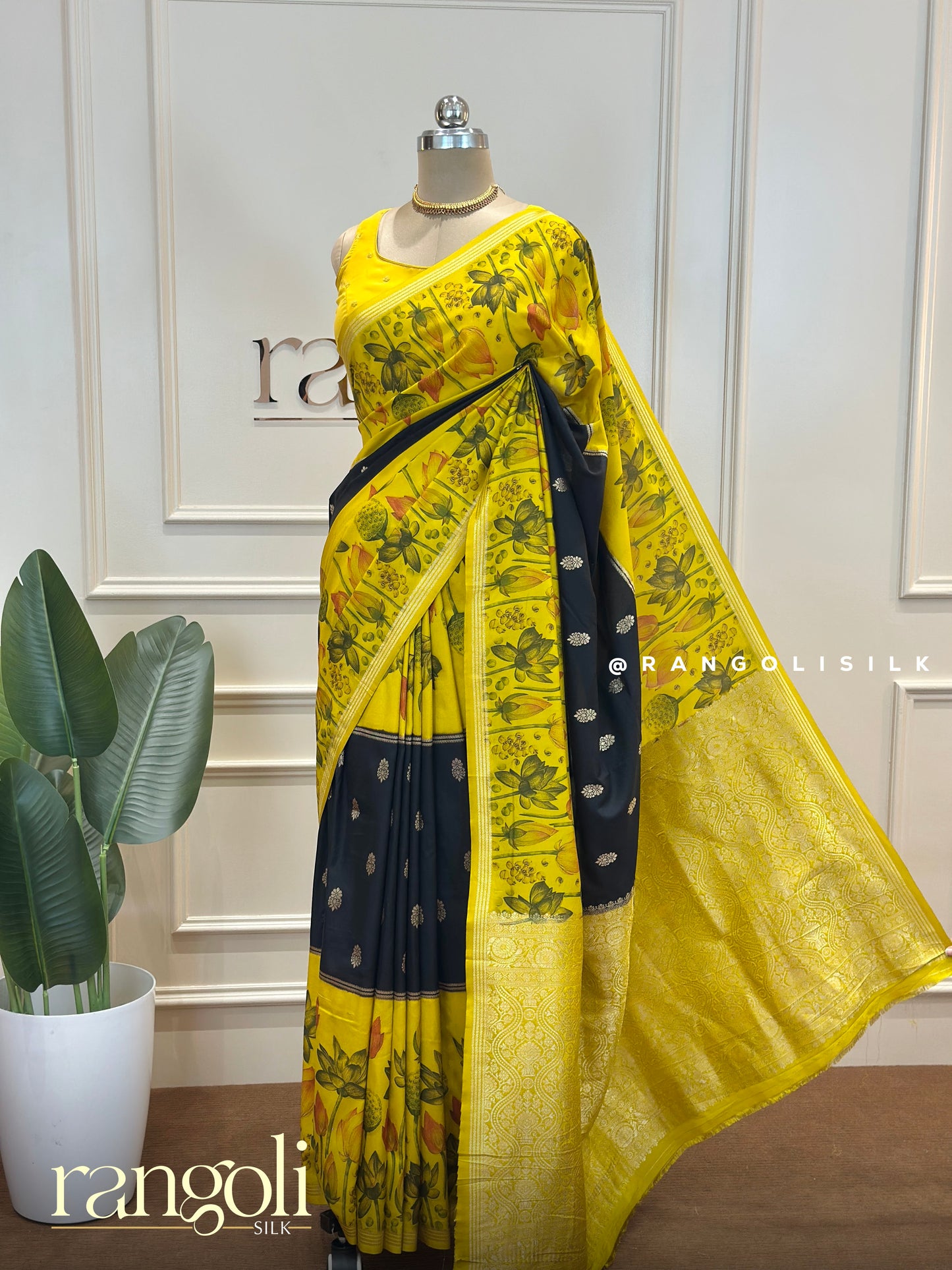 Bright & Bold Kalamkari Crepe Saree – A Blend of Heritage and Modern Elegance - Post 595