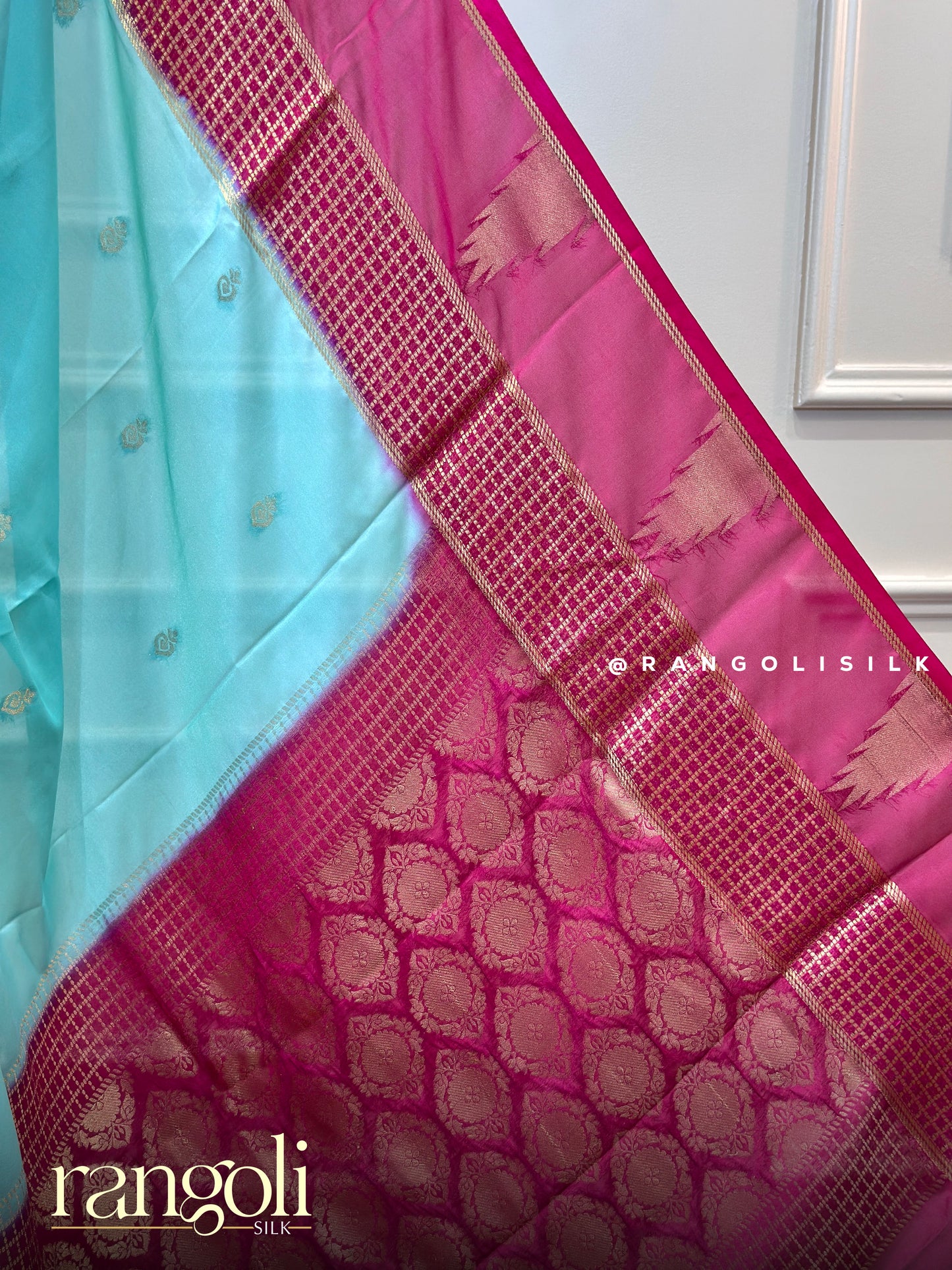 Semi Mysore Silk Saree With Rich Pallu - Post 904