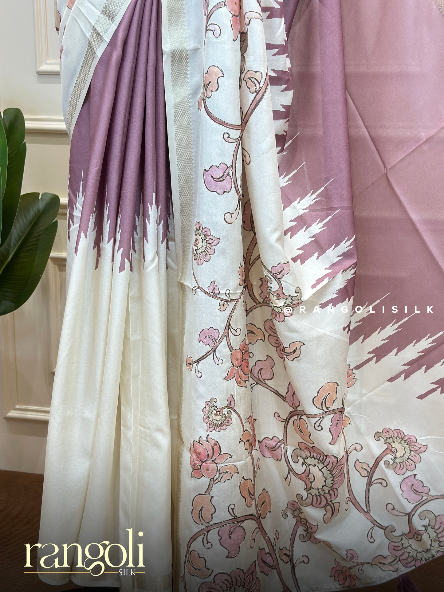 Elegant Cotton Silk Sarees with Floral Prints - Post 889