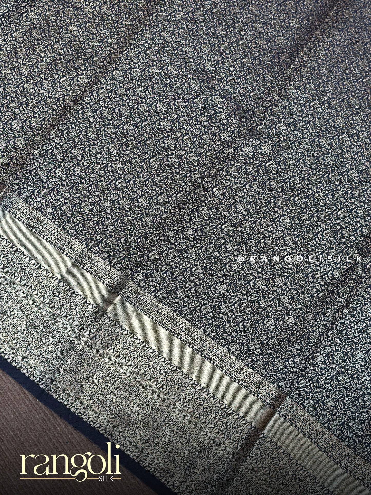 Kanjivaram Silk Saree with Brocade Pattern - Post 896