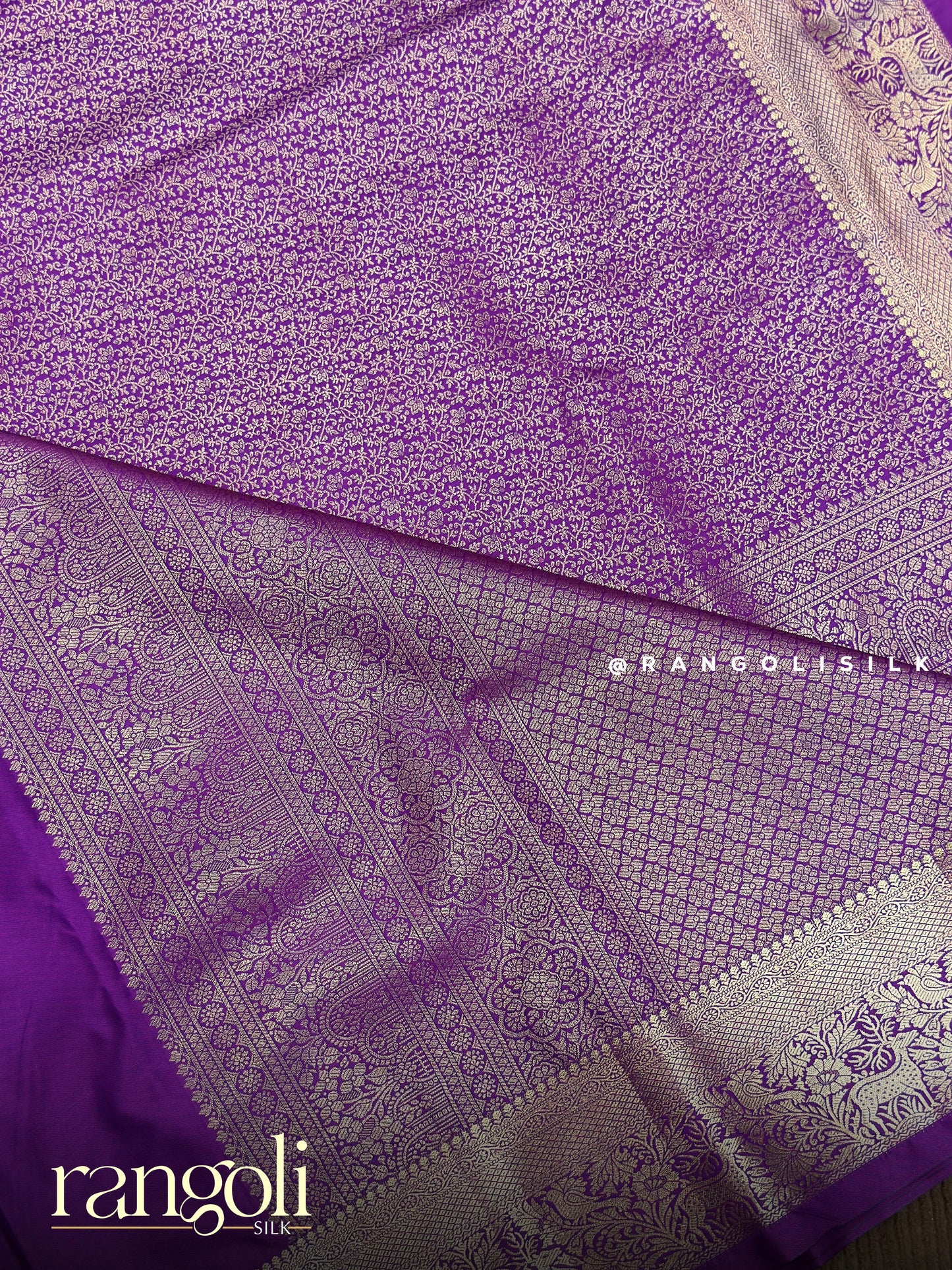 Kanjivaram Silk Saree with Brocade Pattern - Post 896