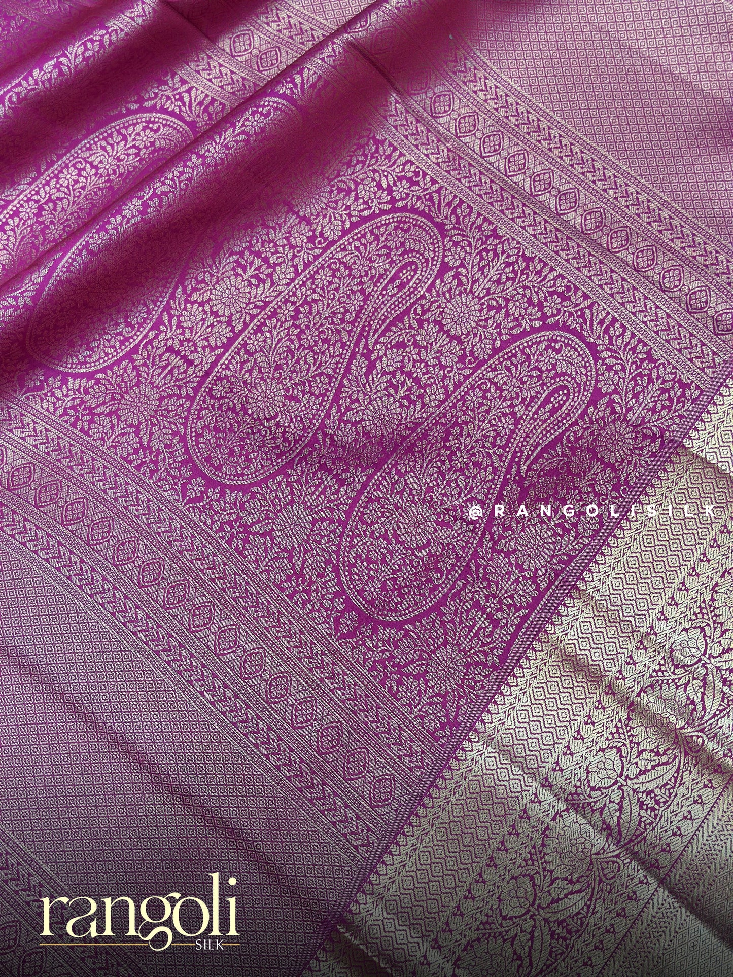 Kanjivaram Silk Saree with Brocade Pattern - Post 896