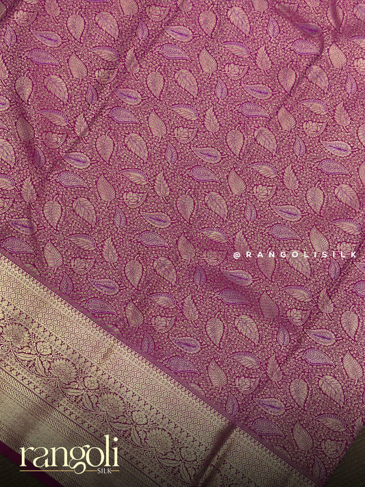 Kanjivaram Silk Saree with Brocade Pattern - Post 896