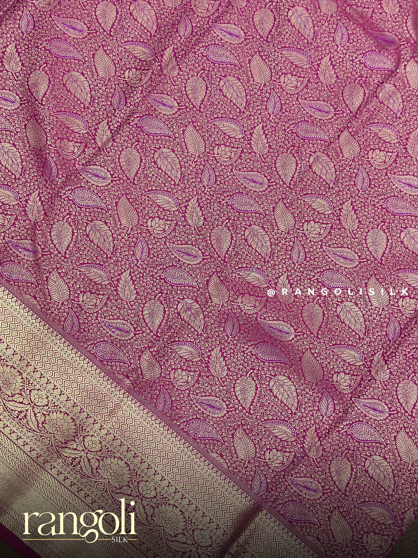 Kanjivaram Silk Saree with Brocade Pattern - Post 896