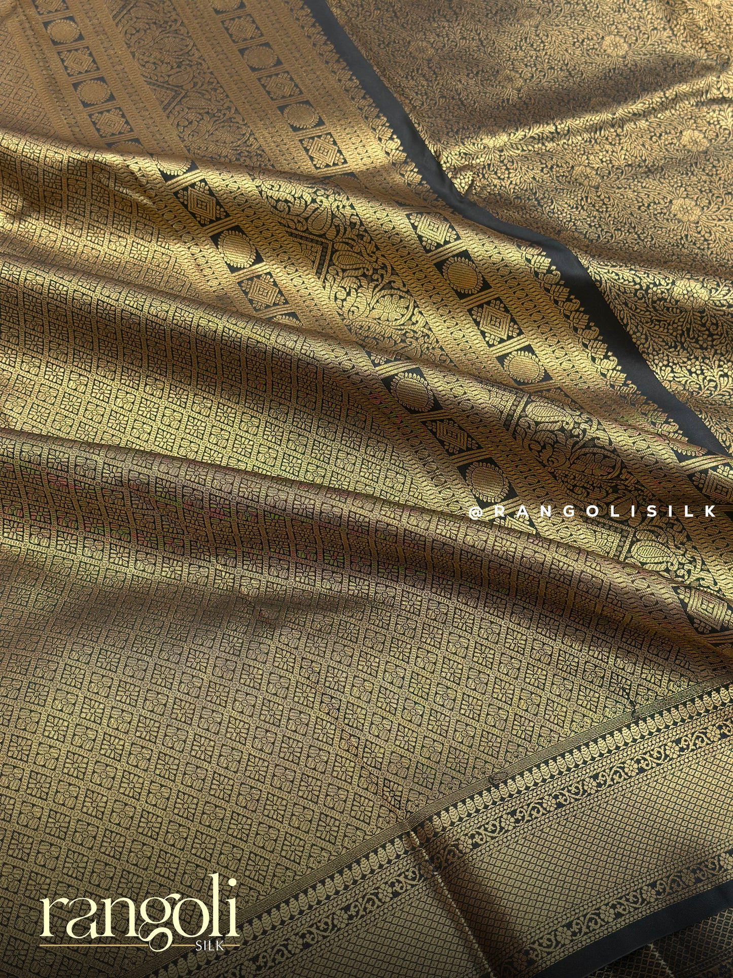 Kanjivaram Silk Saree with Brocade Pattern - Post 896