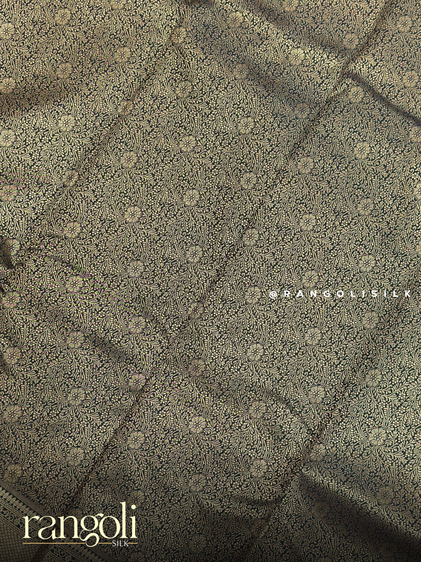 Kanjivaram Silk Saree with Brocade Pattern - Post 896