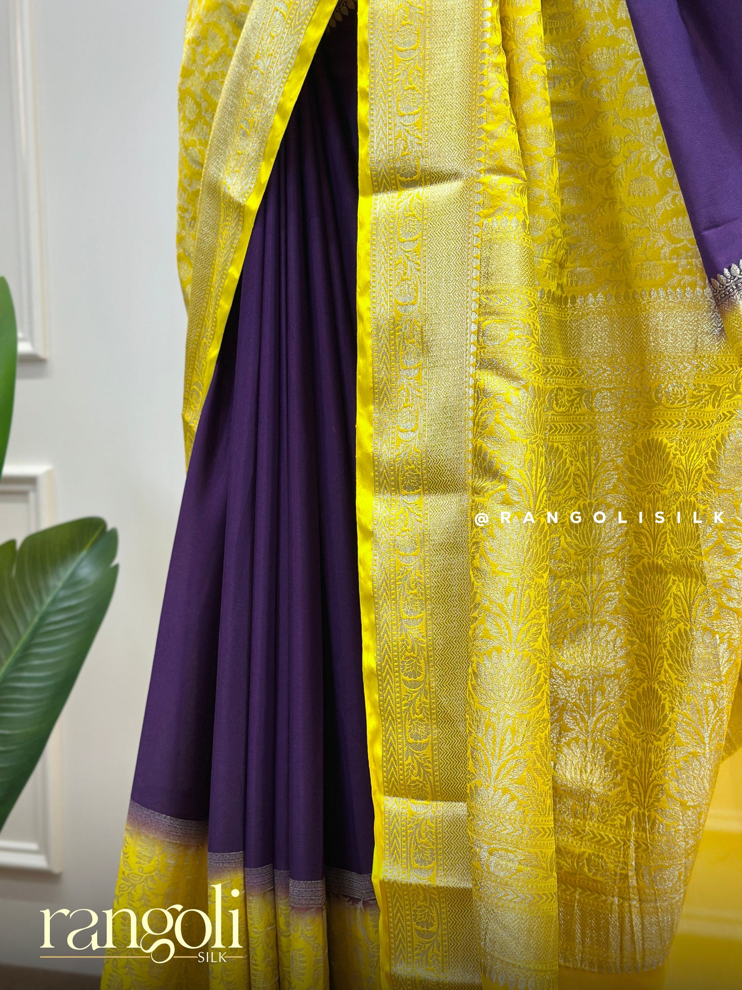 Semi Mysore Silk Saree in Vibrant Colour Combinations - Post 495