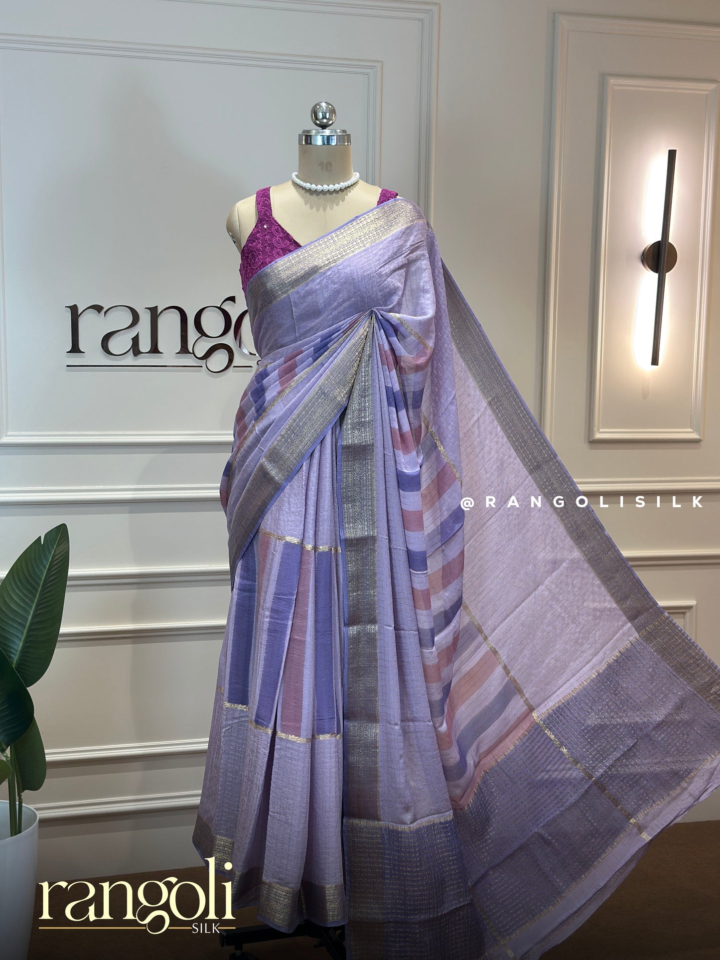 Elegant Pastel Shades Georgette Saree - Post 913