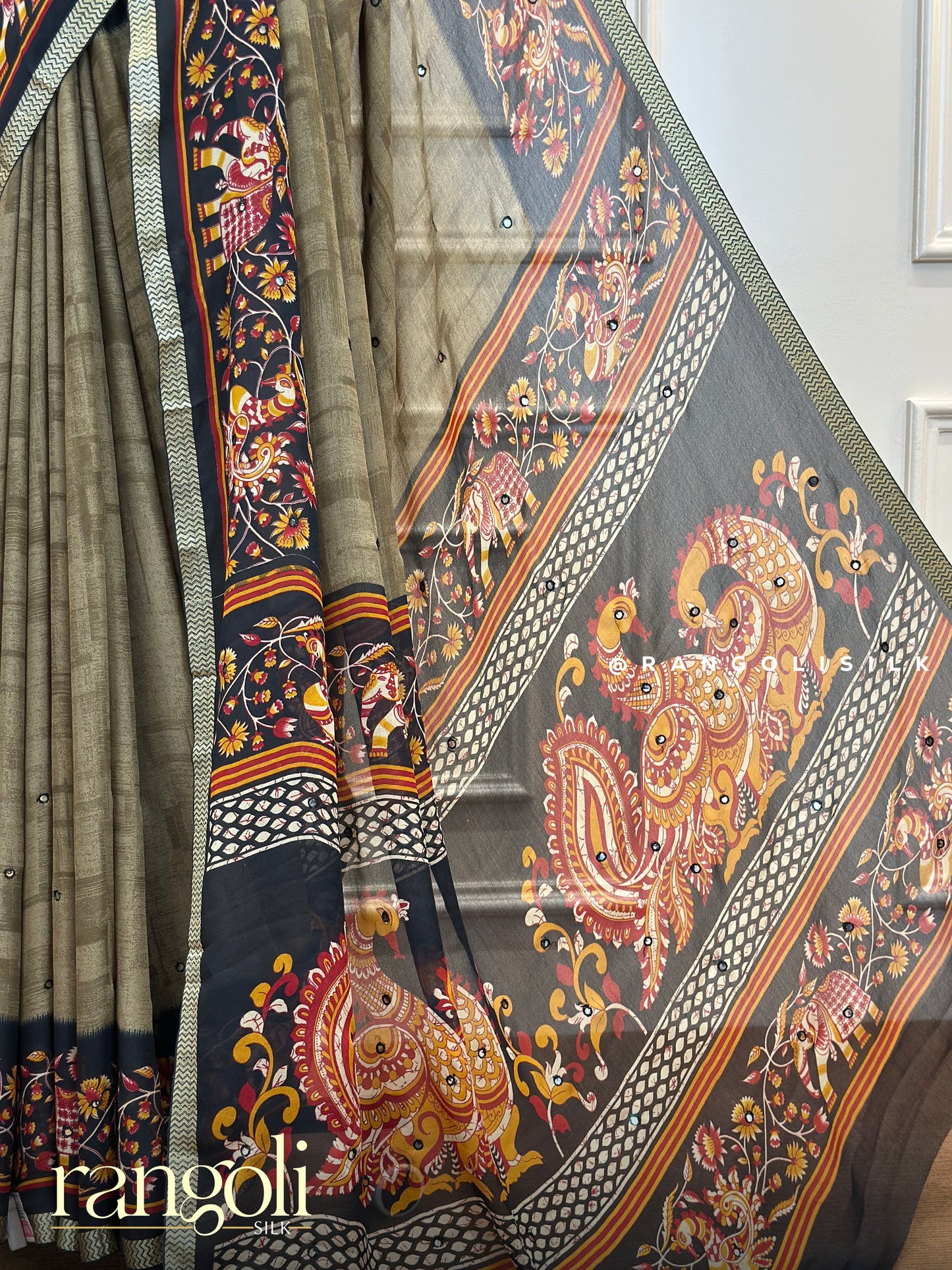 Daily Comfort Synthetic Saree with Classic Borders - Post 619