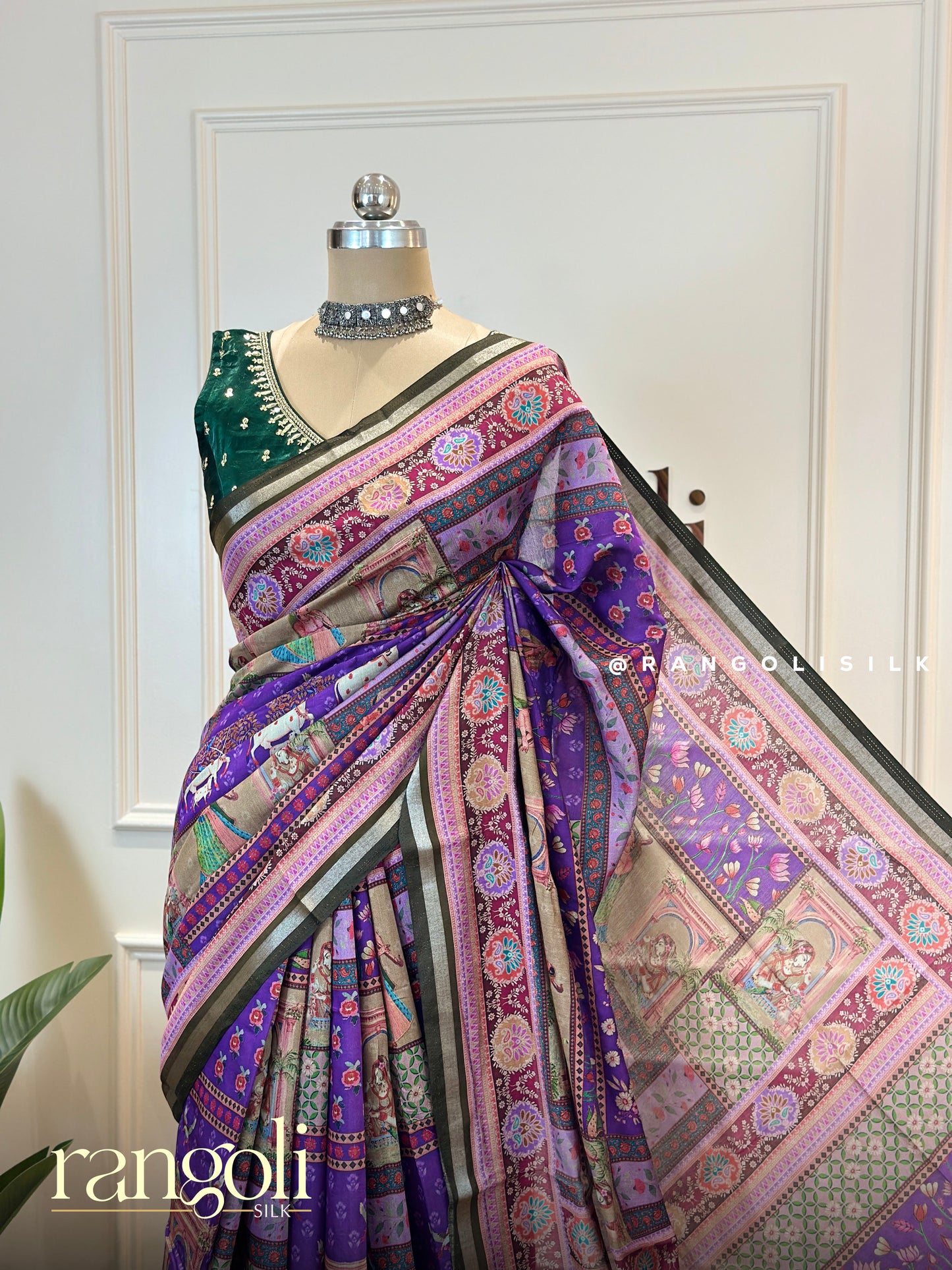Printed Cotton Sarees with Intricate Borders - Post 653