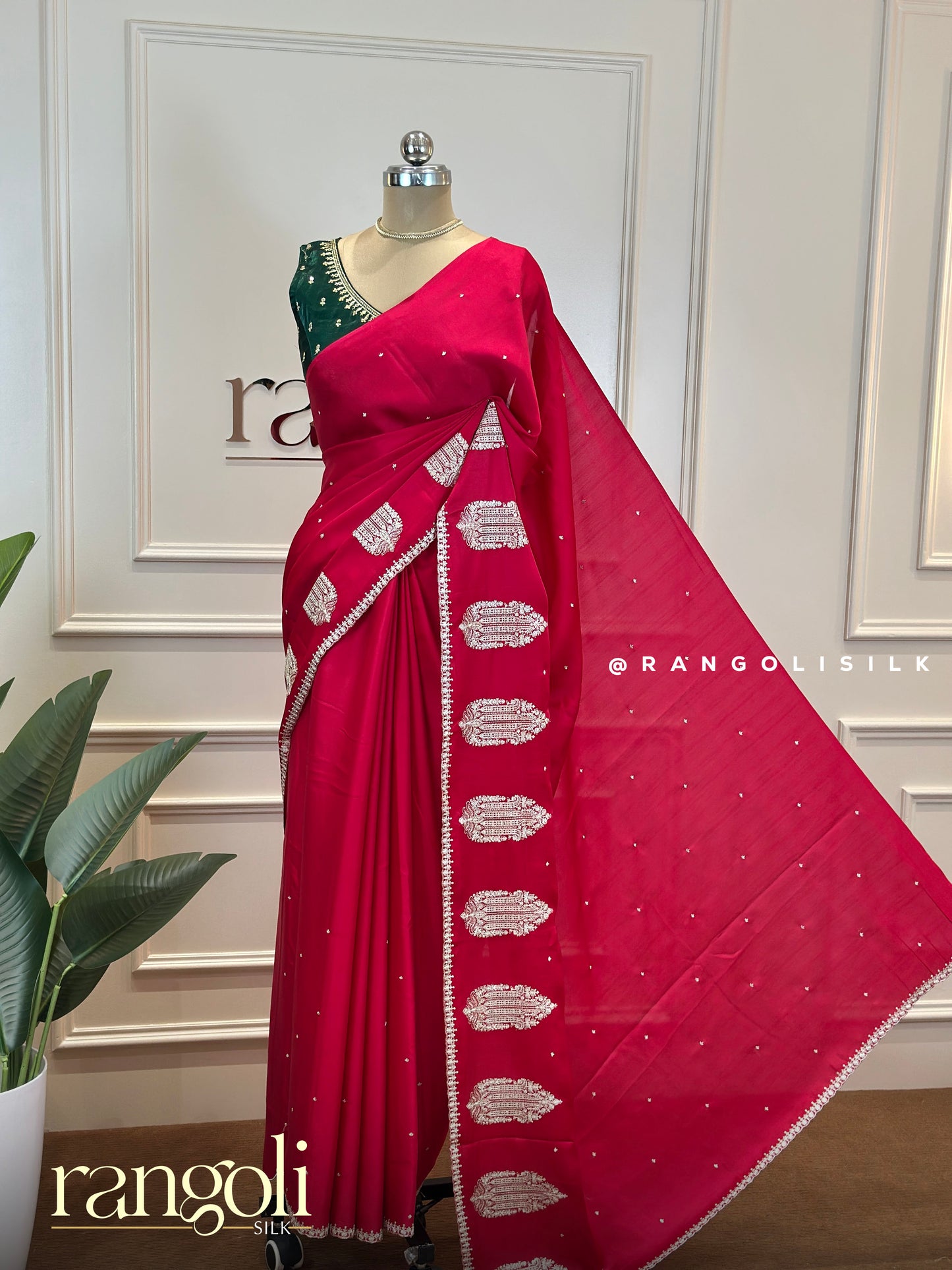 Elegant Tussar Cotton Saree with Silver Motifs - Post 645