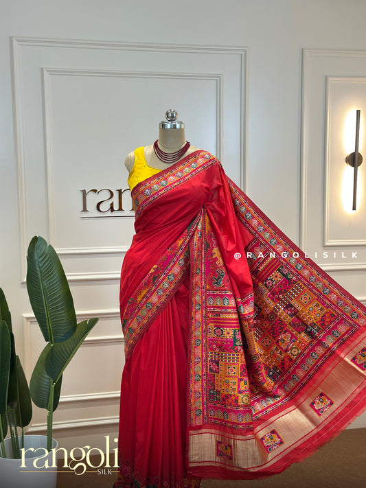 Elegant Patola Sarees in Stunning Shades  - Post 437