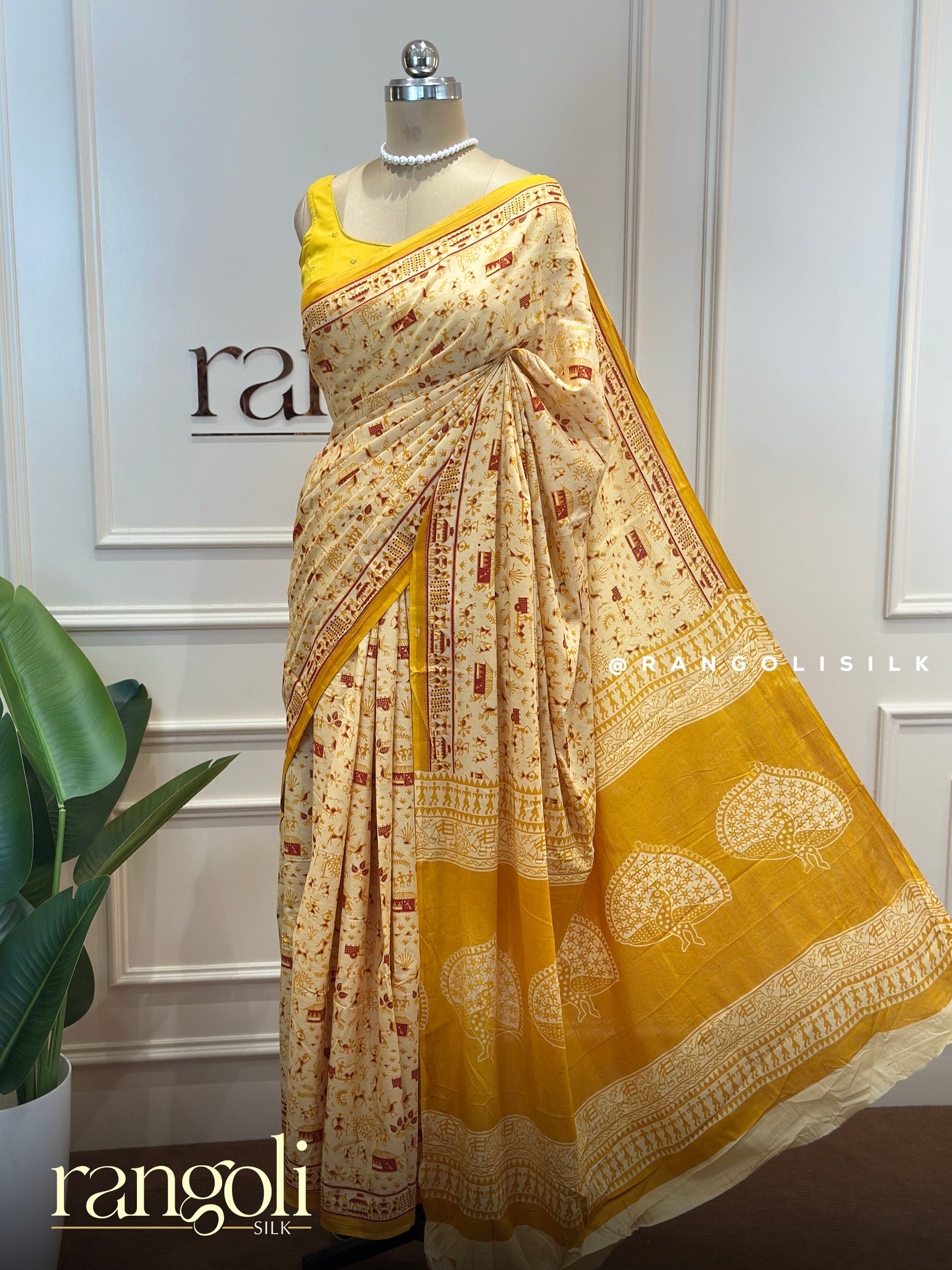 Elegant Mix Cotton Sarees - Breathable Fabric with Vibrant Colors - Post 840