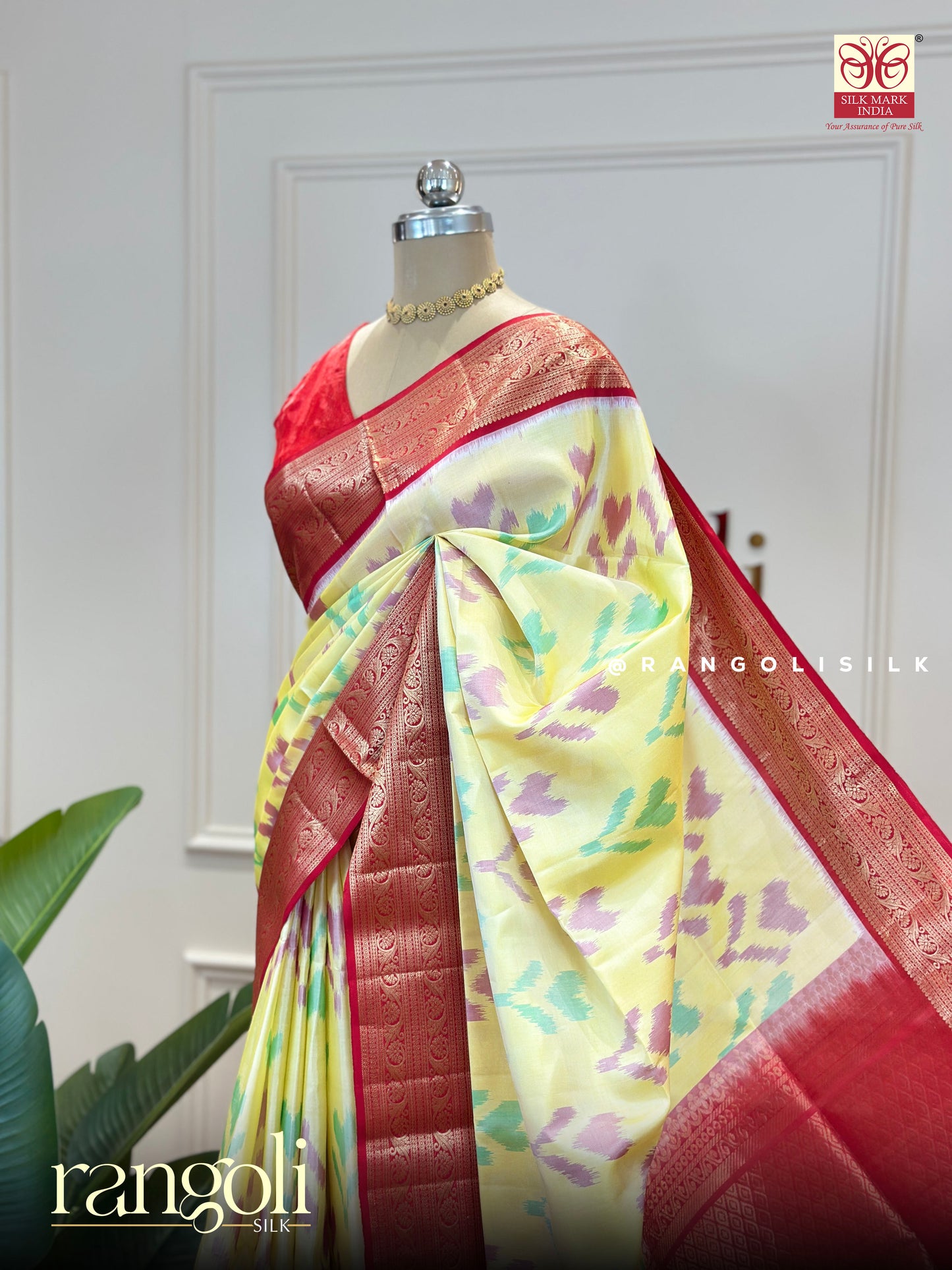 Pure Soft Silk Saree in Rich Vibrant Hues - Post 723