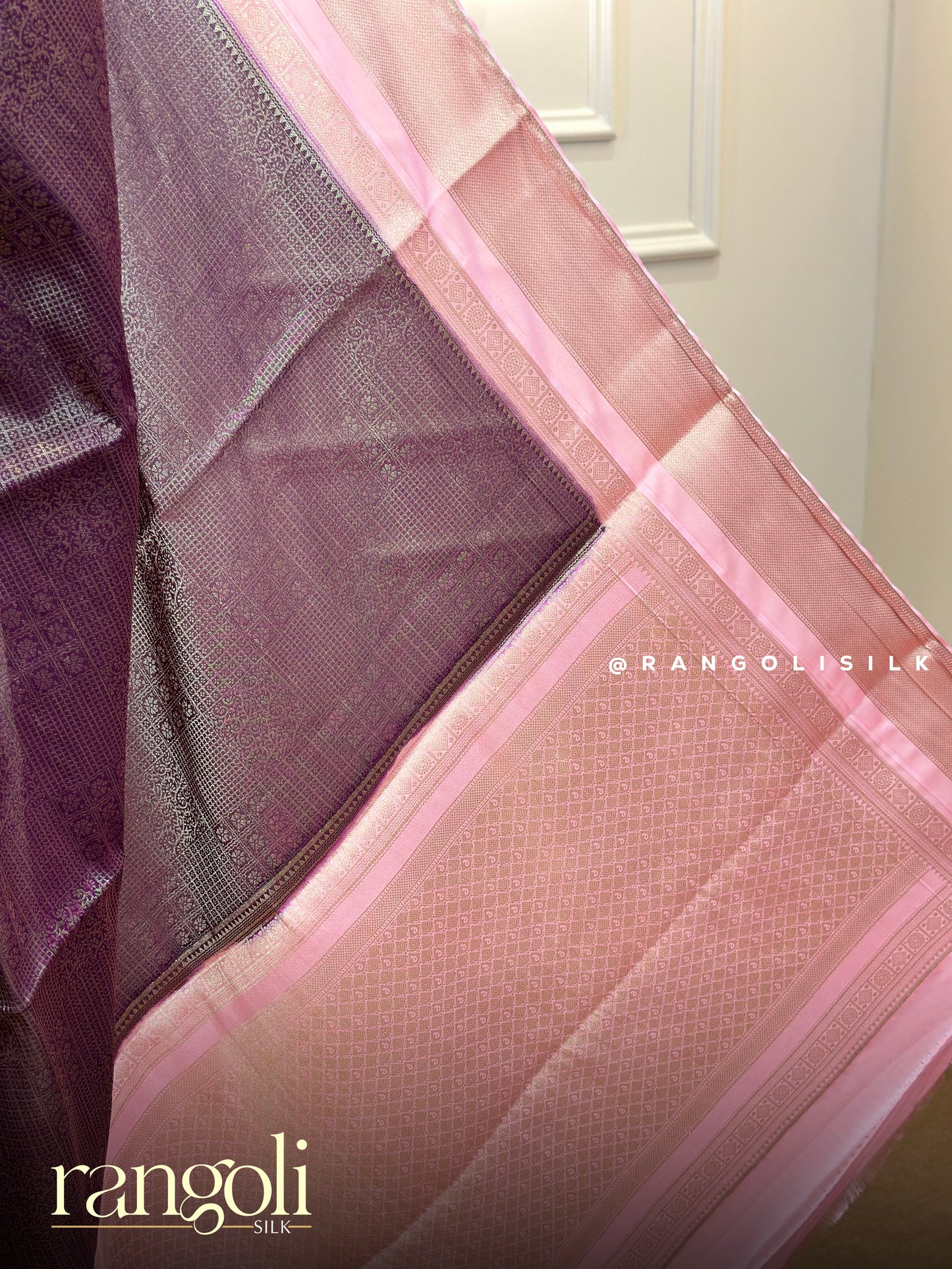 Semi Mysore Silk Saree with Brocade Design - Post 845