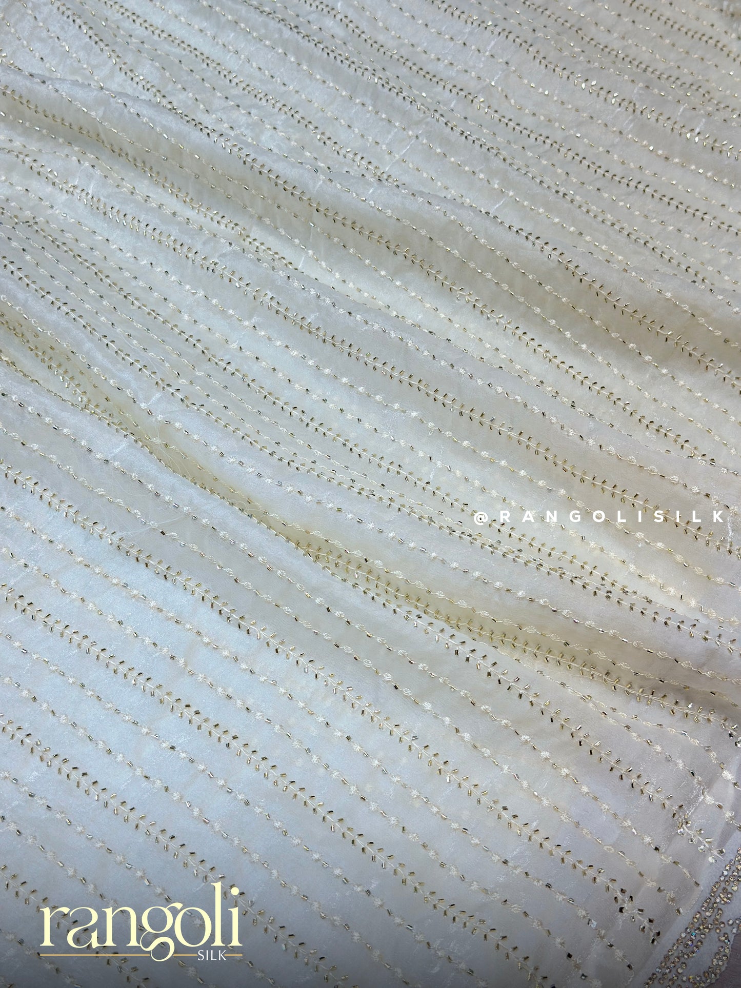 Pastel Designer Saree with Sequins & Embellished Border - Post 961
