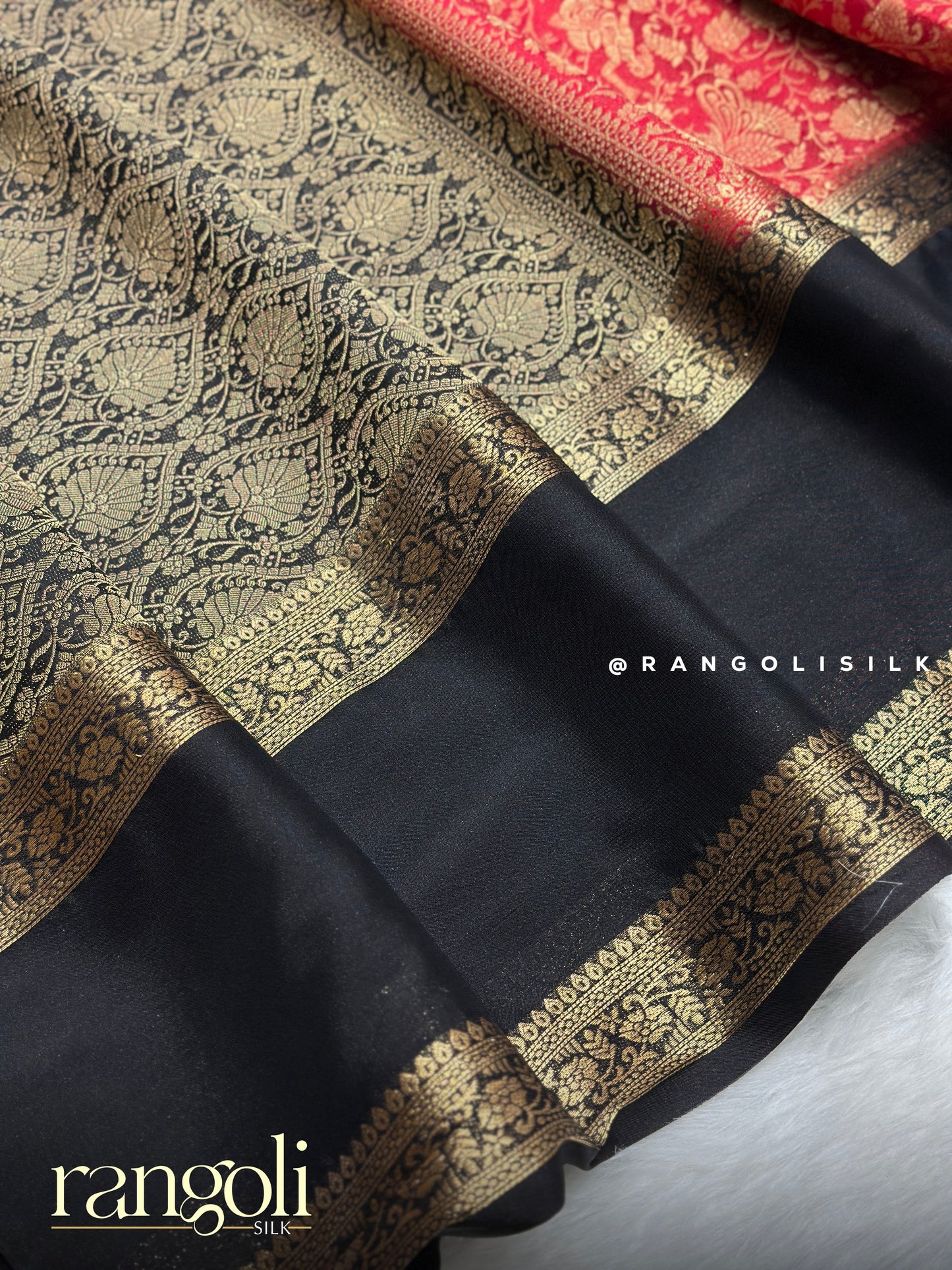 Semi Mysore Silk Saree with Rich Brocade Weaving - Post 964