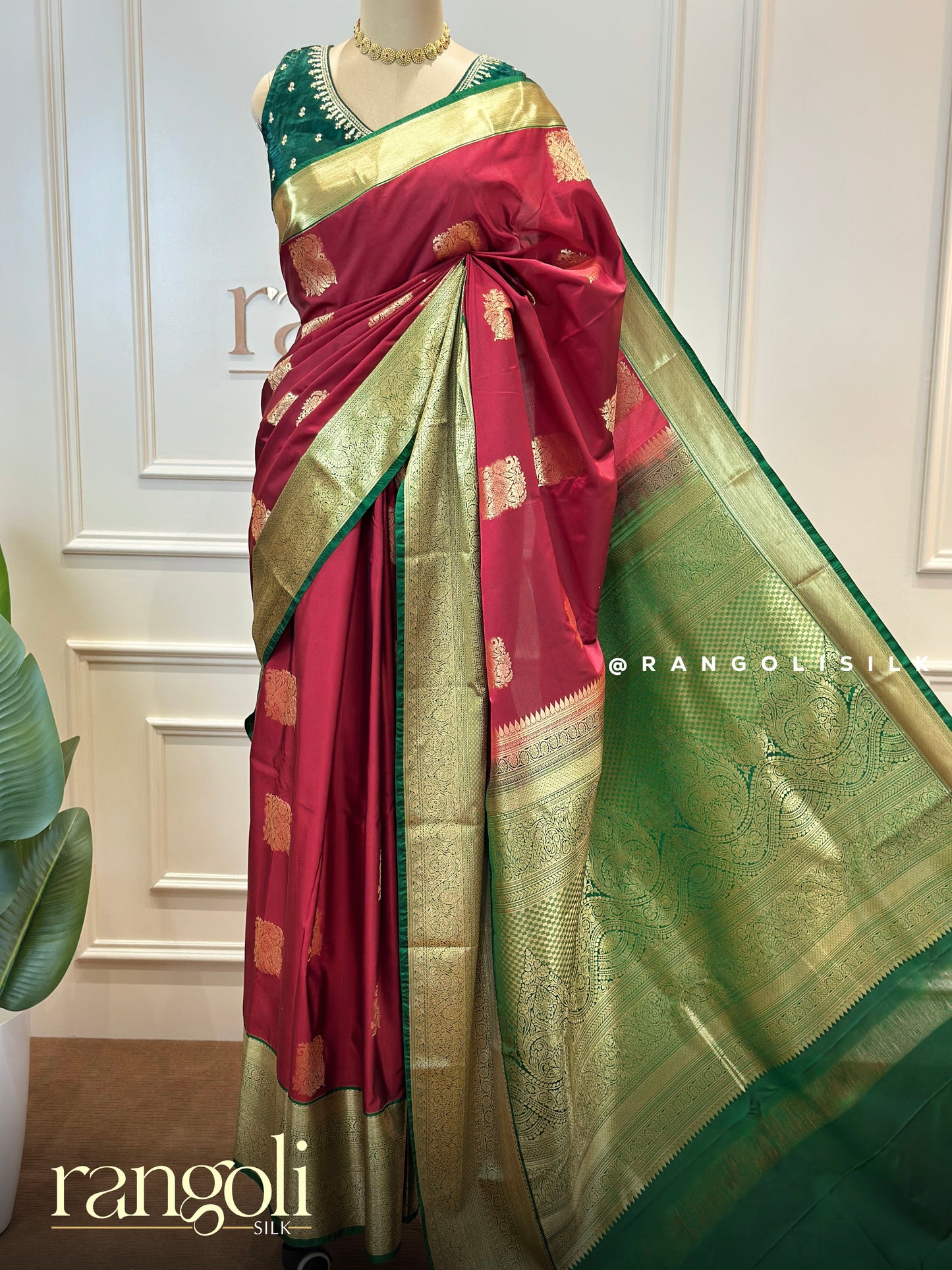 Elegant Semi Kanjivaram Silk Sarees with Zari Detailing - Post 854