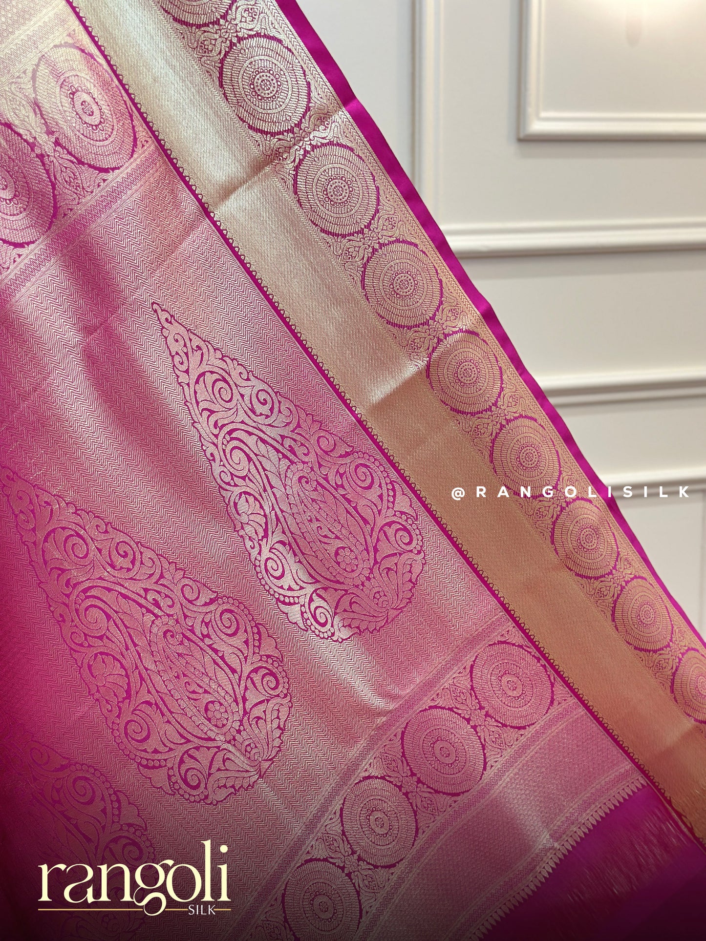 Elegant Semi Kanjivaram Silk Sarees with Zari Detailing - Post 854