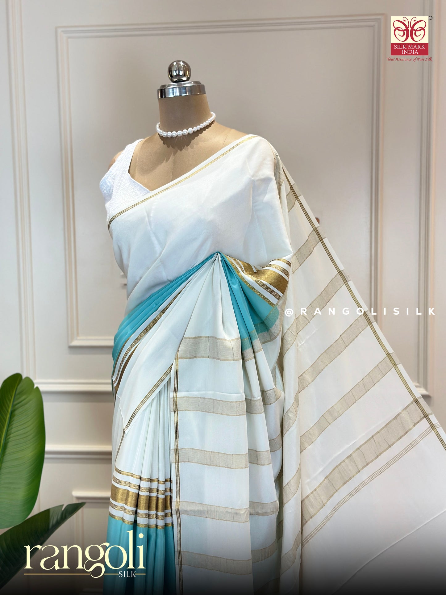Elegant Pure Mysore Silk Saree with Refined Traditional Appeal - Post 664