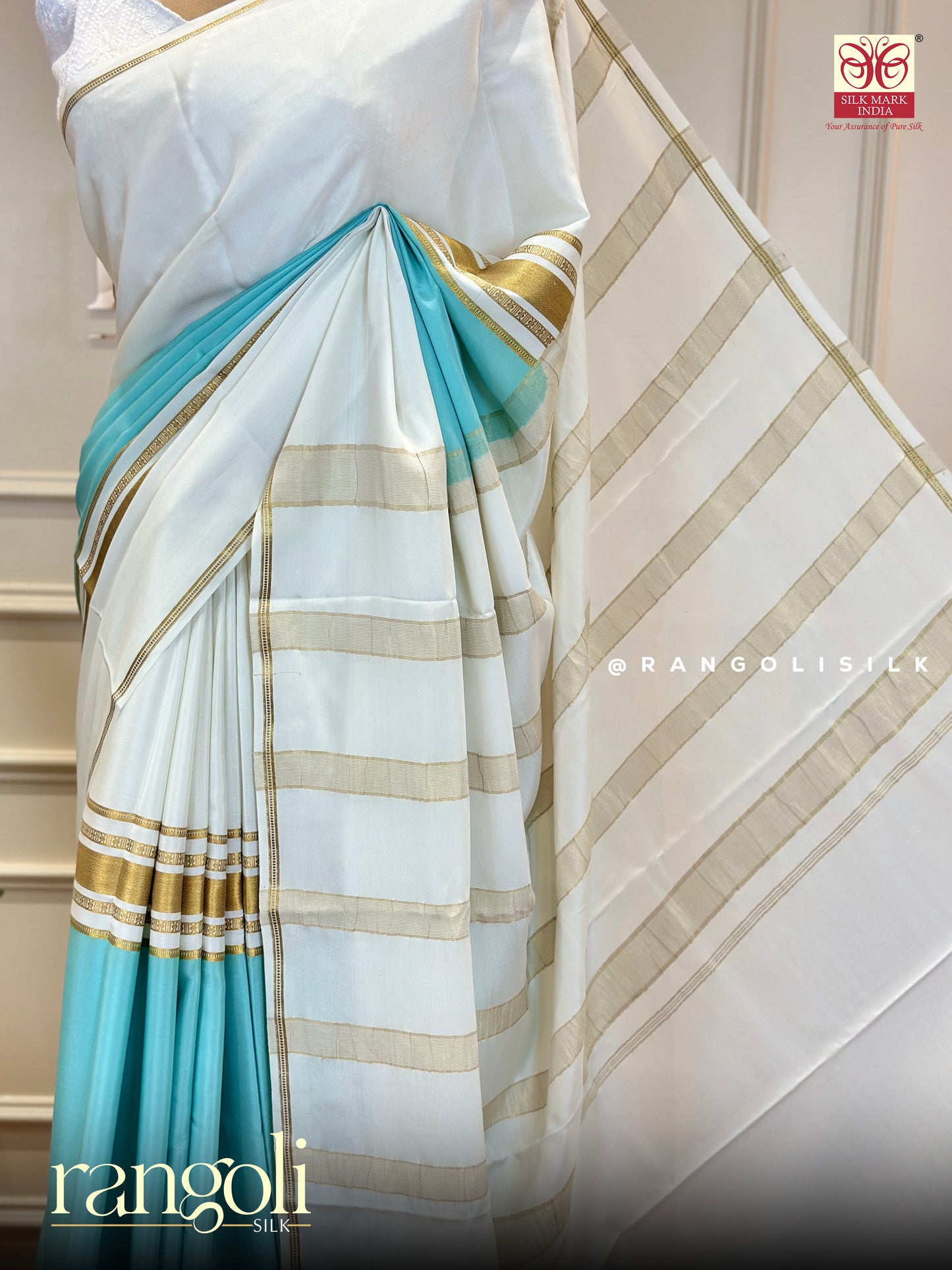 Elegant Pure Mysore Silk Saree with Refined Traditional Appeal - Post 664