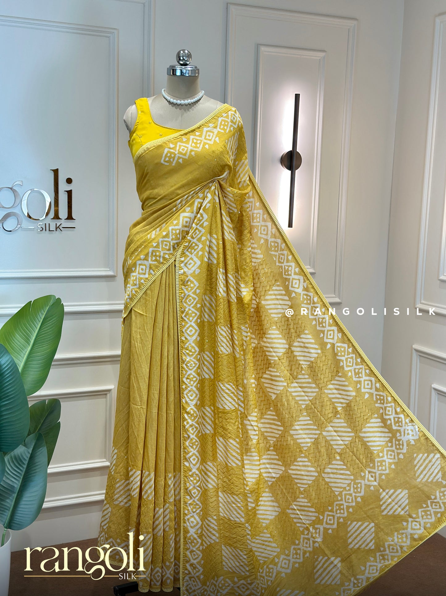 Cotton Sarees with Sequence Work - Post 983